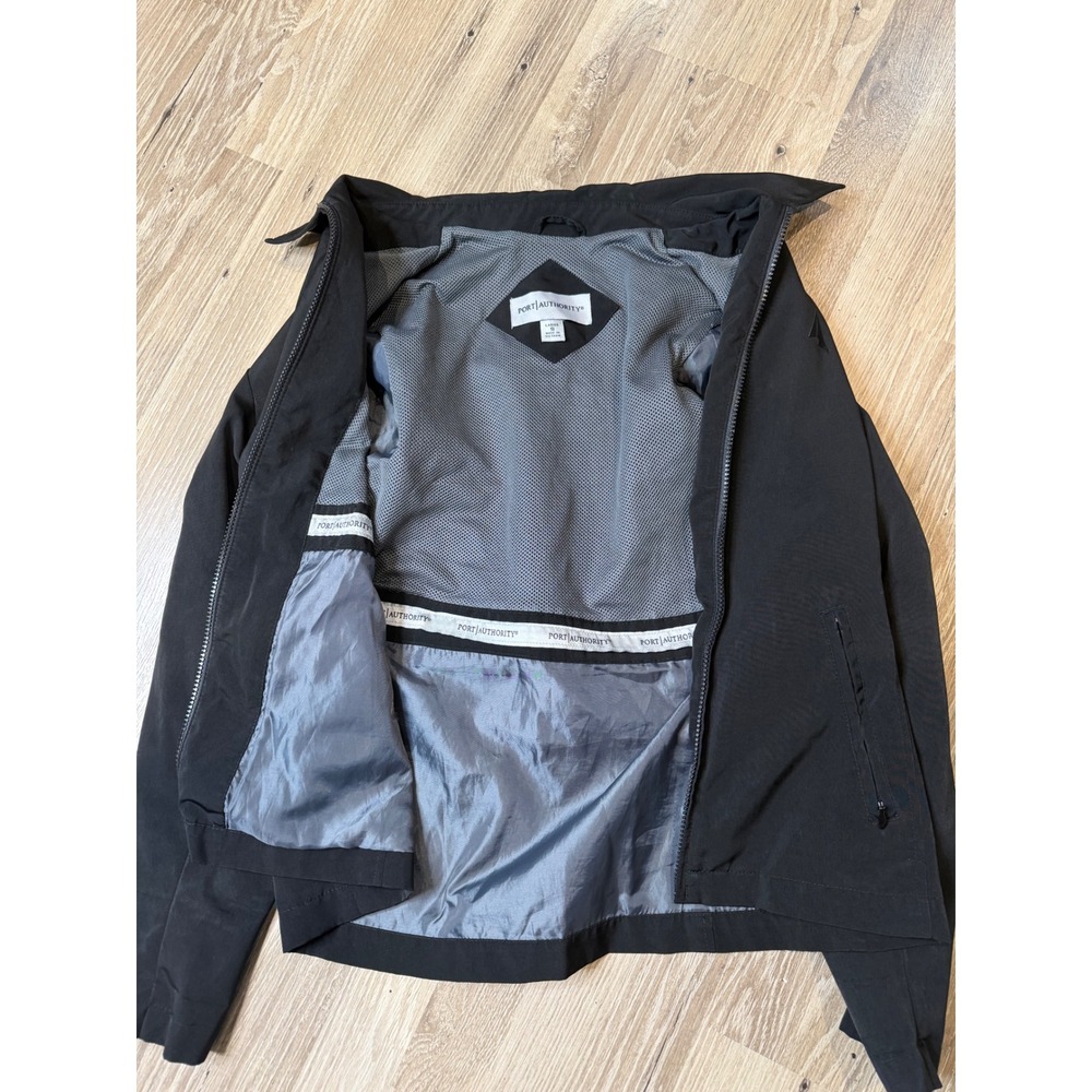 Flawed Port Authority Womens Black Full Zip Lightweight Soft Shell Jacket Small - Picture 4 of 11
